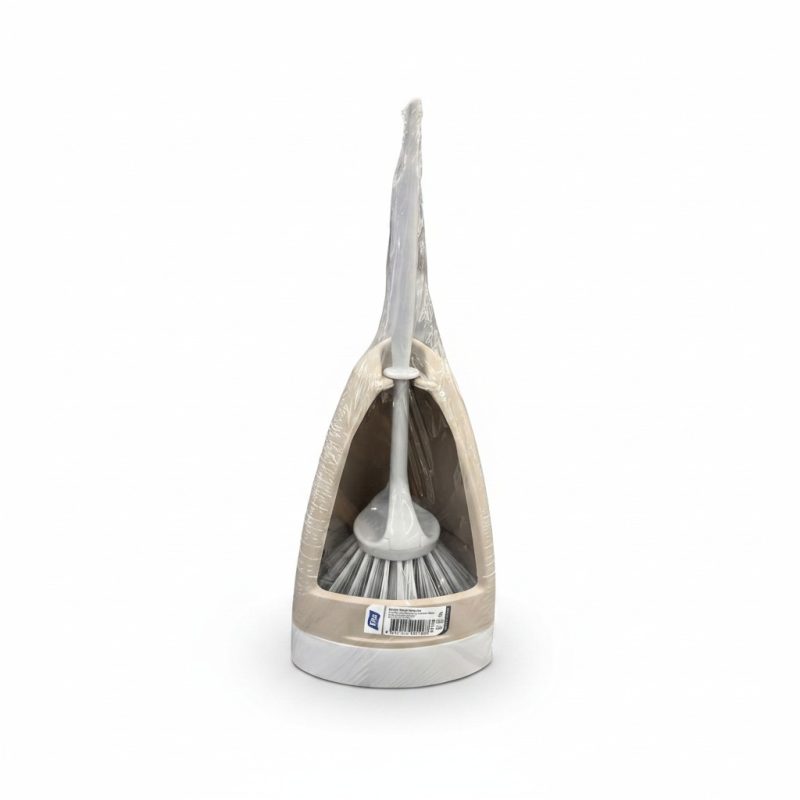 Ensemble brosse WC et support stable en plastique Tuff