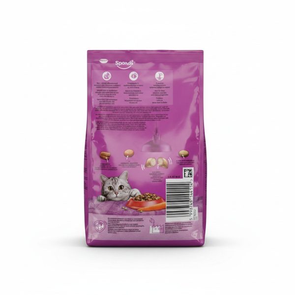 Croquettes pour chat adulte au bœuf 350g Whiskas
