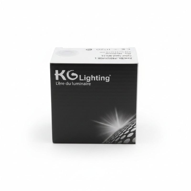 Spot Rond Apparent 12V GU10 BlancSable KG Lighting