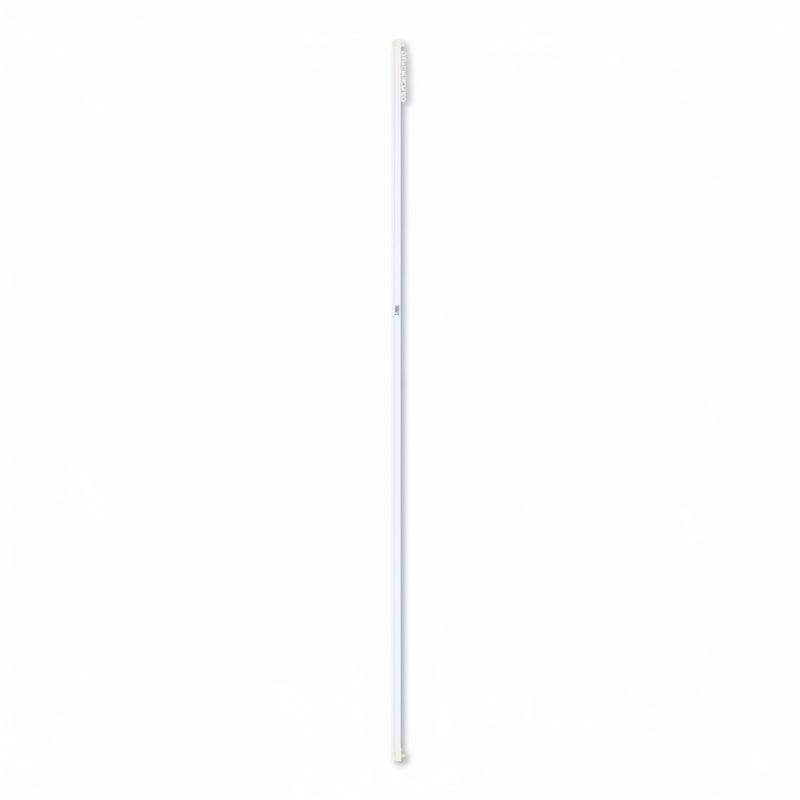 Rail à rideaux blanc pour fixation de brisevue décoratif