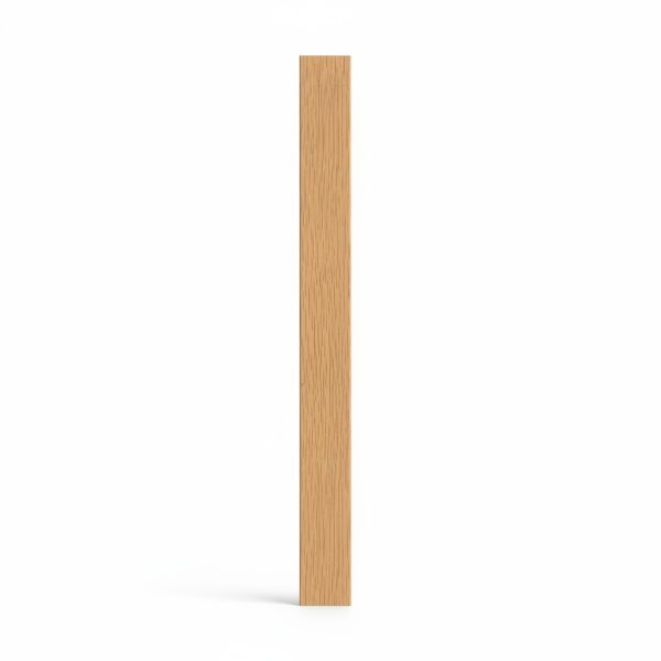 Joint de finition plat effet bois chêne clair pour finitions