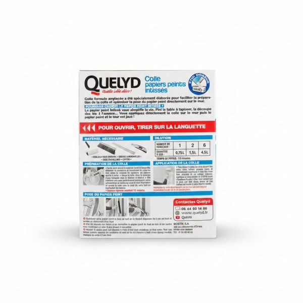 Colle Papiers Peints Intissés 32m² Quelyd