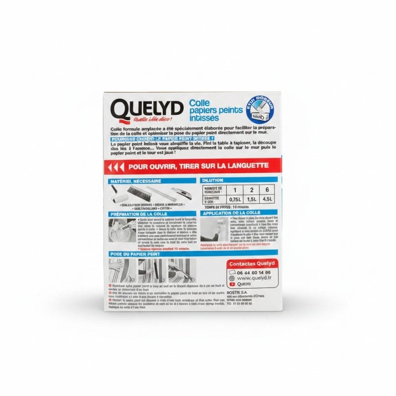 Colle Papiers Peints Intissés 32m² Quelyd