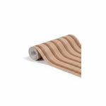 Papier Peint Effet Bardage Bois Marron 1.06 m