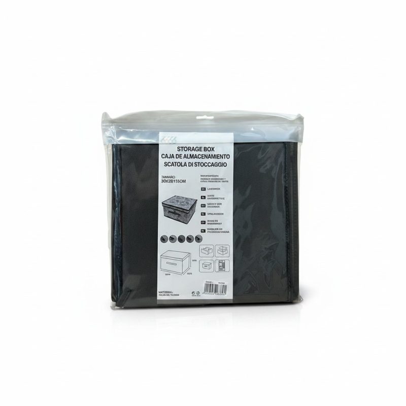 Organiseur de dressing avec tiroir imprimé 30x28x15 cm