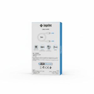 Câble HDMI 2.0 4K 3m Noir Ingelec