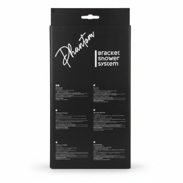 Ensemble de douche Phantom avec support et flexible 1,5m