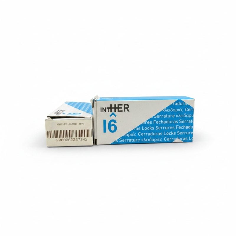 9712121 Cylindre Inther I6 70mm (35x35mm) nickelé brillant