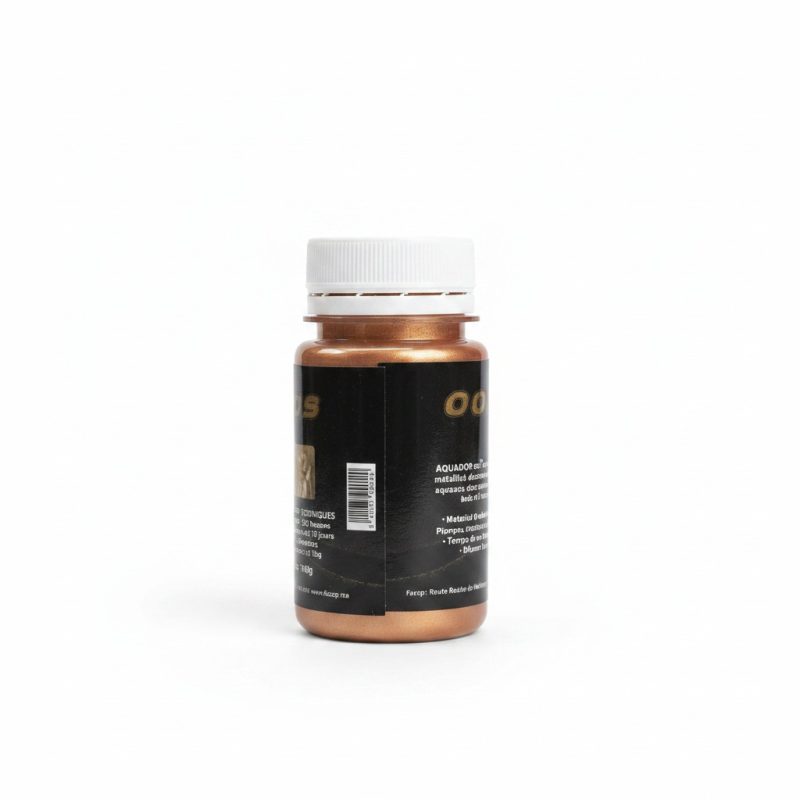 Concentré métallisé décoratif Aquador 100g  Finition cuivre