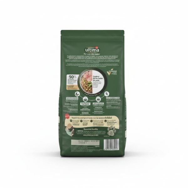 Croquettes chat anti-boules de poils Dinde 1,5kg Ultima