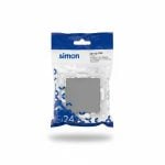 Poussoir à bascule Simon S24 Graphit 10A 250V
