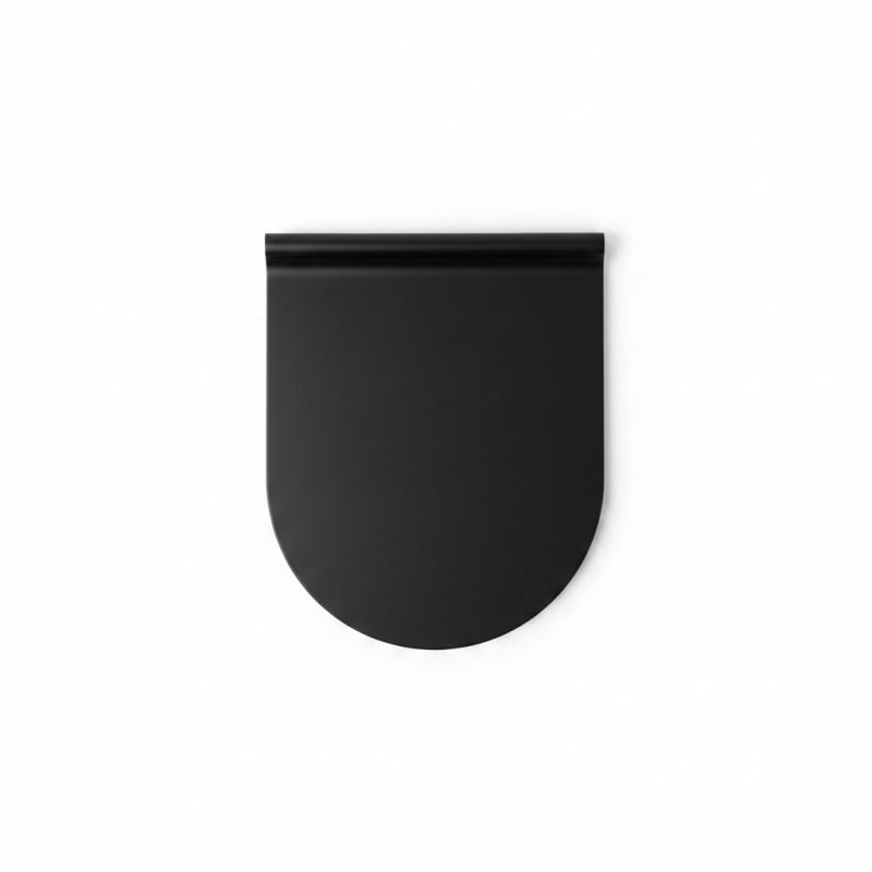 9724991 Abattant WC Bella City Slim Noir Mat Amortissable