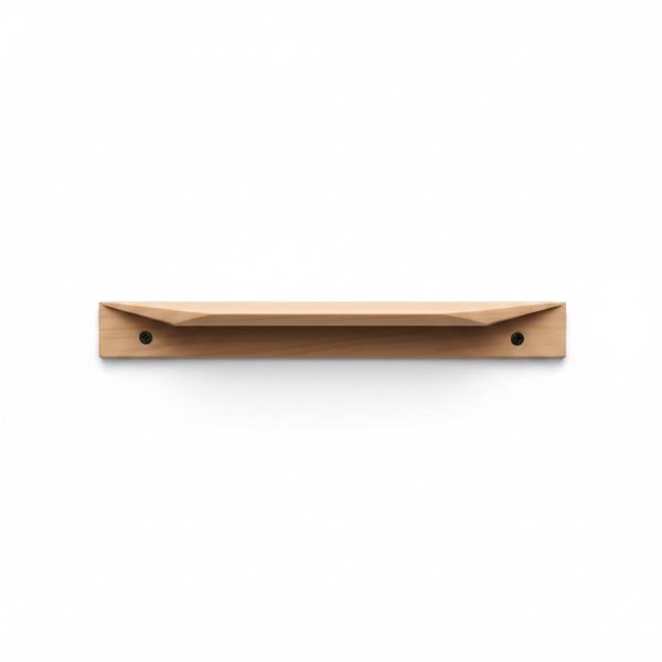 Tirette de meuble design bois clair 1101 SMC - 400 mm