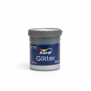 Paillettes décoratives Glitter Silver 100g Astral