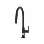 Mitigeur de cuisine Franke Maris Slim J Pull Down Noir Mat