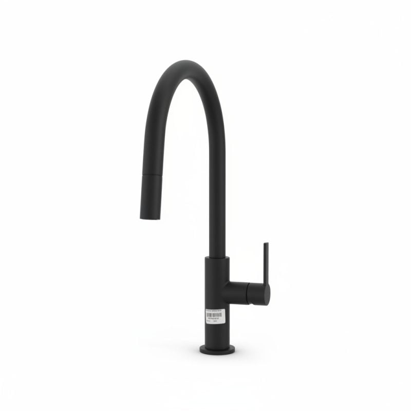 Mitigeur de cuisine Franke Maris Slim J Pull Down Noir Mat