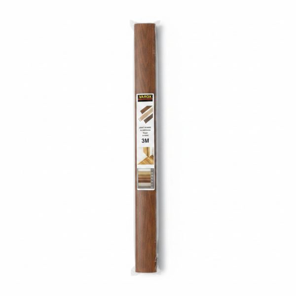 Joint bombé aluminium Noyer 3m x 40mm VAROX