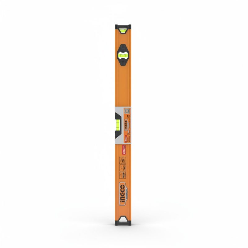 9704831 Niveau à bulle en aluminium 60 cm Ingco HSL08060