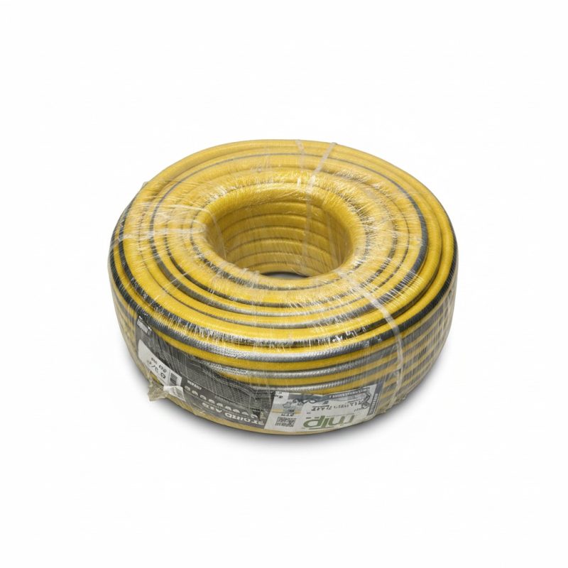 Tuyau d'arrosage tricoté Mip Tricotop 50m jaune