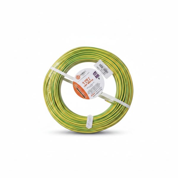 Câble Électrique U 500V 2,5 mm² V/J 100m TUMAG