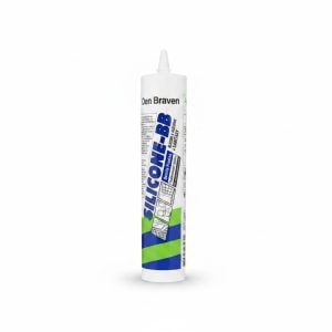 Mastic Silicone Sanitaire & Bâtiment SILICONE-BB Den Braven