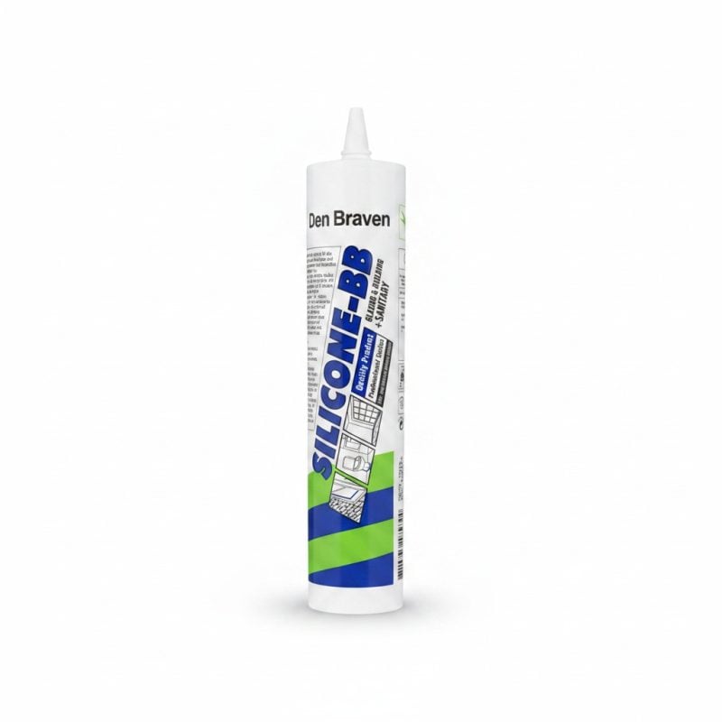 Mastic Silicone Sanitaire & Bâtiment SILICONEBB Den Braven