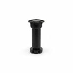 Pied de Cuisine Réglable en Plastique Noir 20 cm