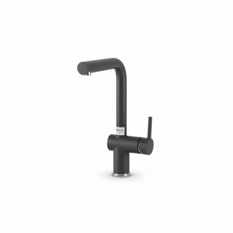 9795551 Mitigeur de cuisine Franke Active L bec pivotant gris