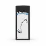 Mitigeur d'évier chromé Guayama bec haut - Clever