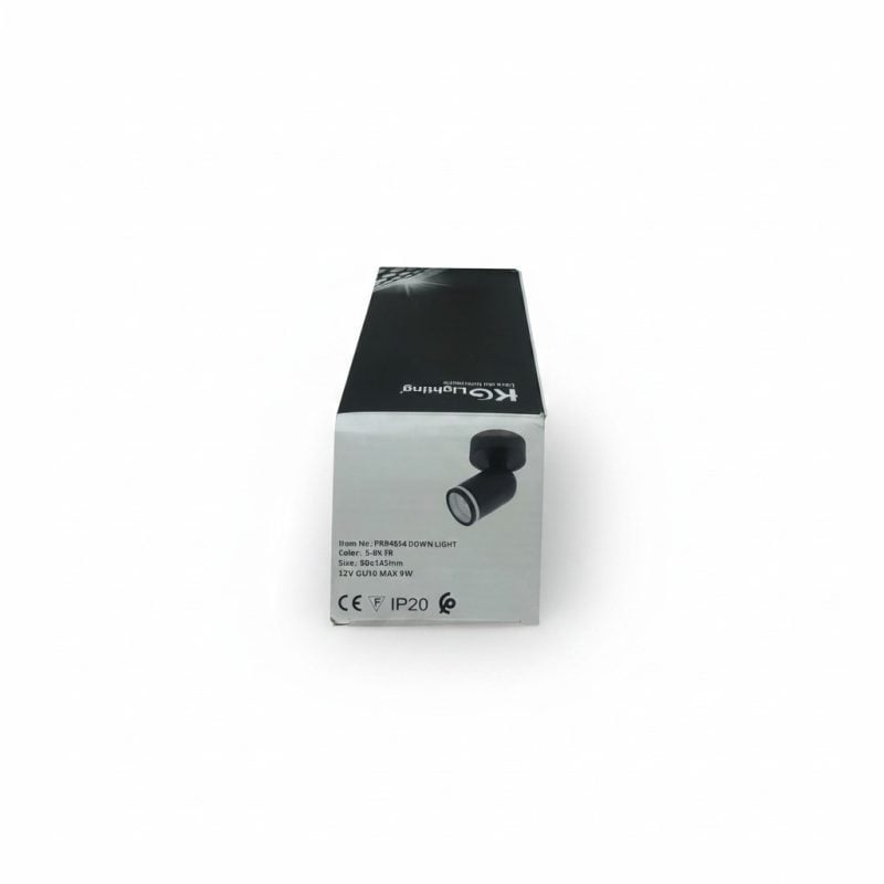 9708171 Spot Apparent Orientable GU10 PRD4854 Noir KG Lighting