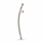 Flexible Sanitaire 3/8 F x M10 30 cm Double Tresse Inox