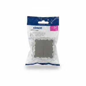 Poussoir volet roulant double Taupe Simon S24