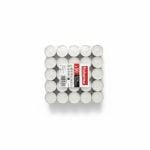 100 Bougies Chauffe-Plat Blanches 4H Finissimo