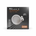 Panel LED Encastrable Rond 24W 3 Tons KG Lighting