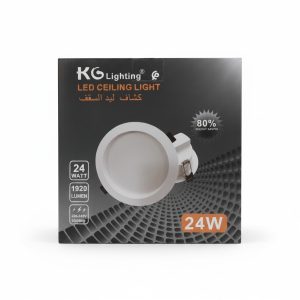 Panel LED Encastrable Rond 24W 3 Tons KG Lighting