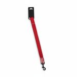 Laisse réfléchissante rouge M 120x2,0 cm Leo Pet