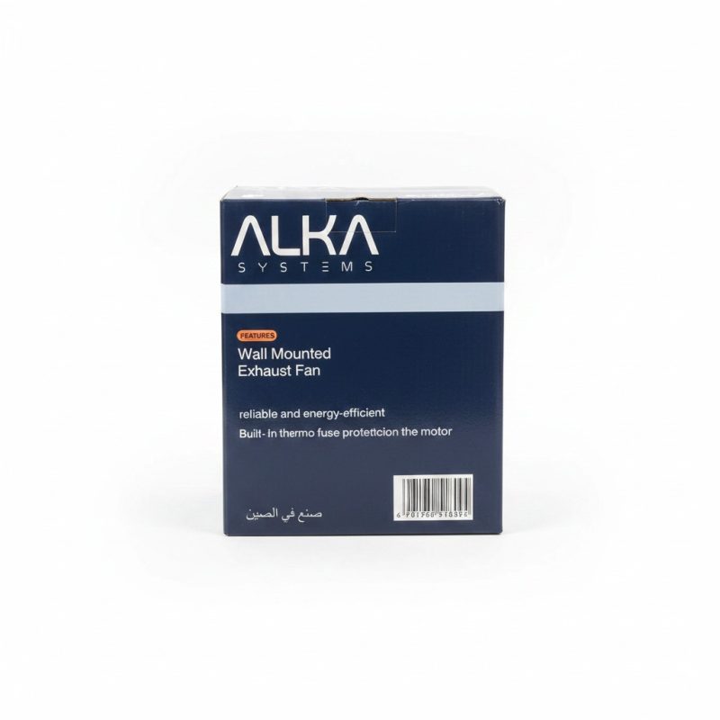 Extracteur d'air mural 12cm ALKA00415 Noir