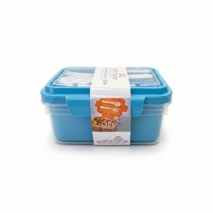 Boîte à Lunch avec Couverts 1700 ml Wishhome