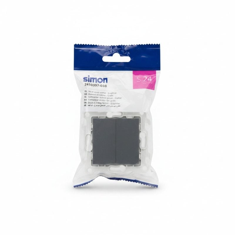 Double vaetvient Simon S24 Graphite  Mécanisme seul