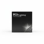 Spot Apparent Rond GU10 12V Noir Sable - KG Lighting