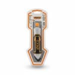Cutter en aluminium 18mm INGCO avec 6 lames HKNS1808