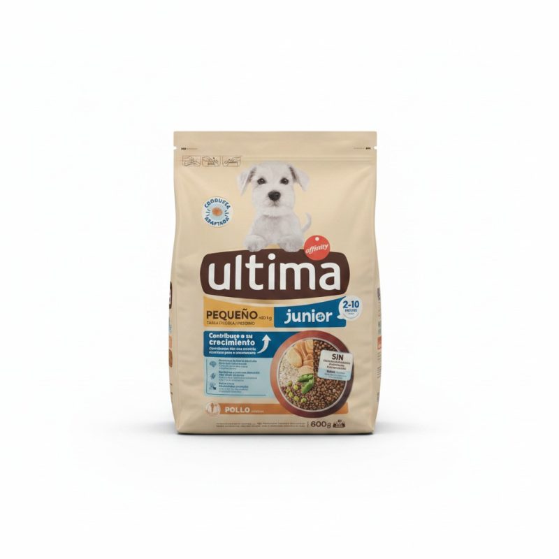 Croquettes Junior <10kg au Poulet 800g Ultima