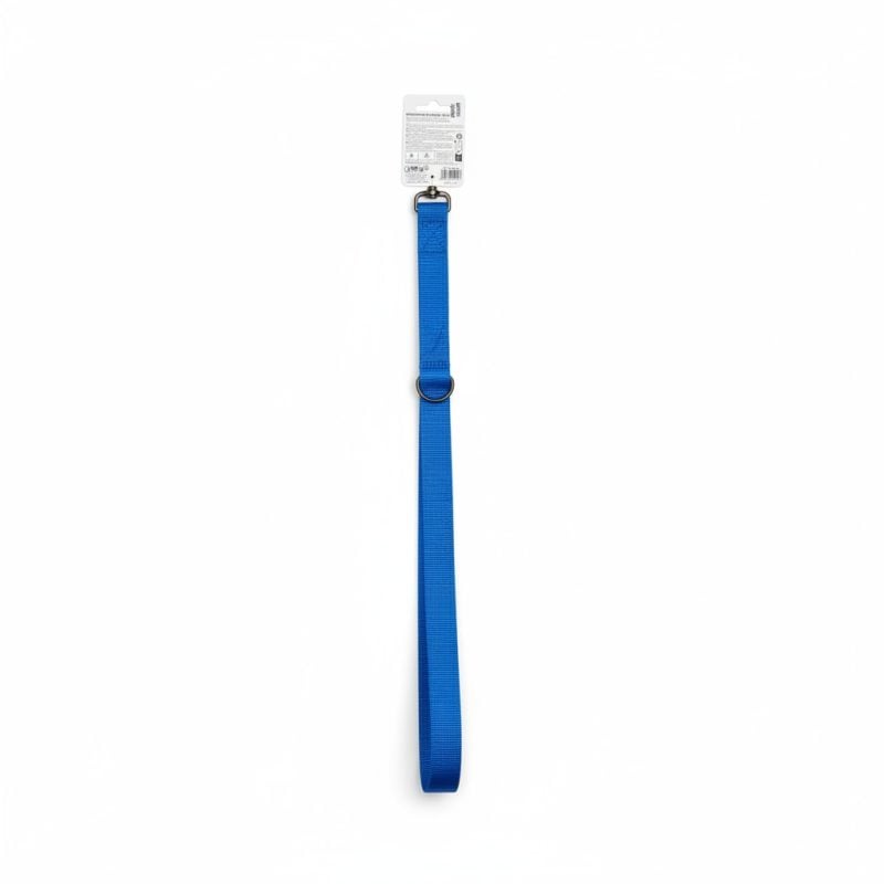 9733551 Laisse en nylon bleu 120 x 2,5 cm pour chien Paws