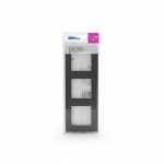 Plaque Triple Graphite Simon S24 Harmonie pour Appareillage
