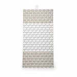 Tapis de bain antidérapant en PVC bicolore