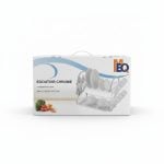 Égouttoir de Cuisine Chromé 2 Niveaux MEQ 53.5cm
