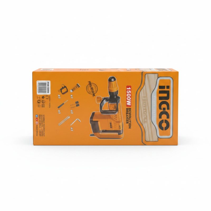 Marteau Burineur Démolisseur 1500W Ingco PDB15006