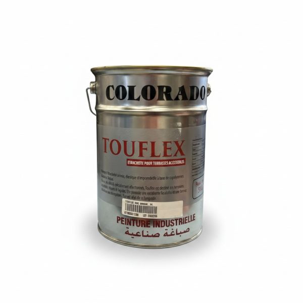 Peinture étanchéité Touflex pour terrasses 5 Kg Colorado