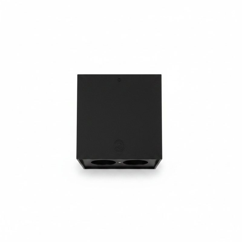 Applique Murale Mazin Métal Noir et Or 10W 6500K