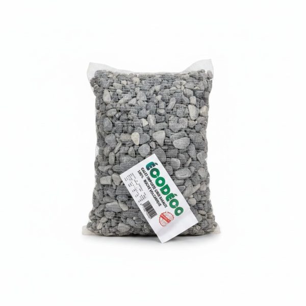 Galet Gris Basalte 100% Roche Volcanique Écodéco